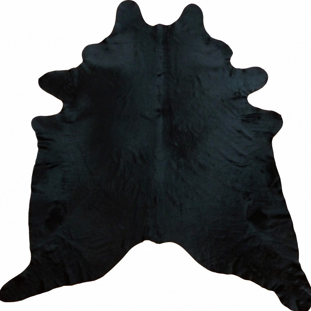 5' X 6' Natural Cowhide Handmade Area Rug