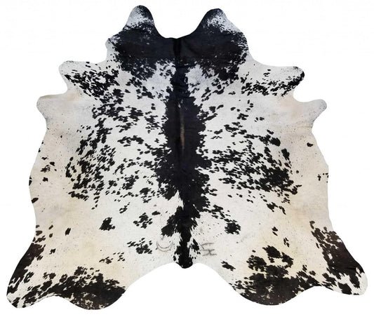 6' X 7' Natural Cowhide Handmade Area Rug