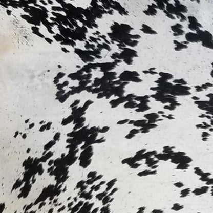 6' X 7' Natural Cowhide Handmade Area Rug