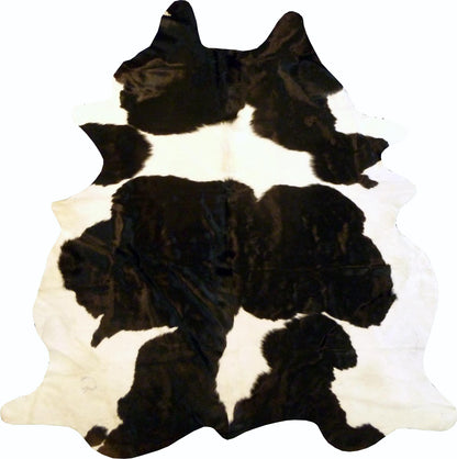 6' X 7' Natural Cowhide Handmade Area Rug