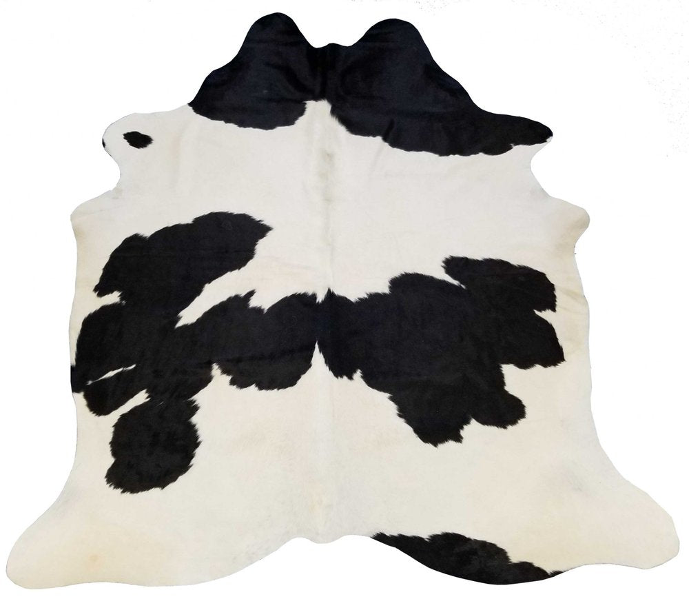 6' X 7' Natural Cowhide Handmade Area Rug