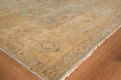 EXQUISITE RUGS   Antique Weave Oushak Indoor Hand Knotted    - 3344-9'X12'