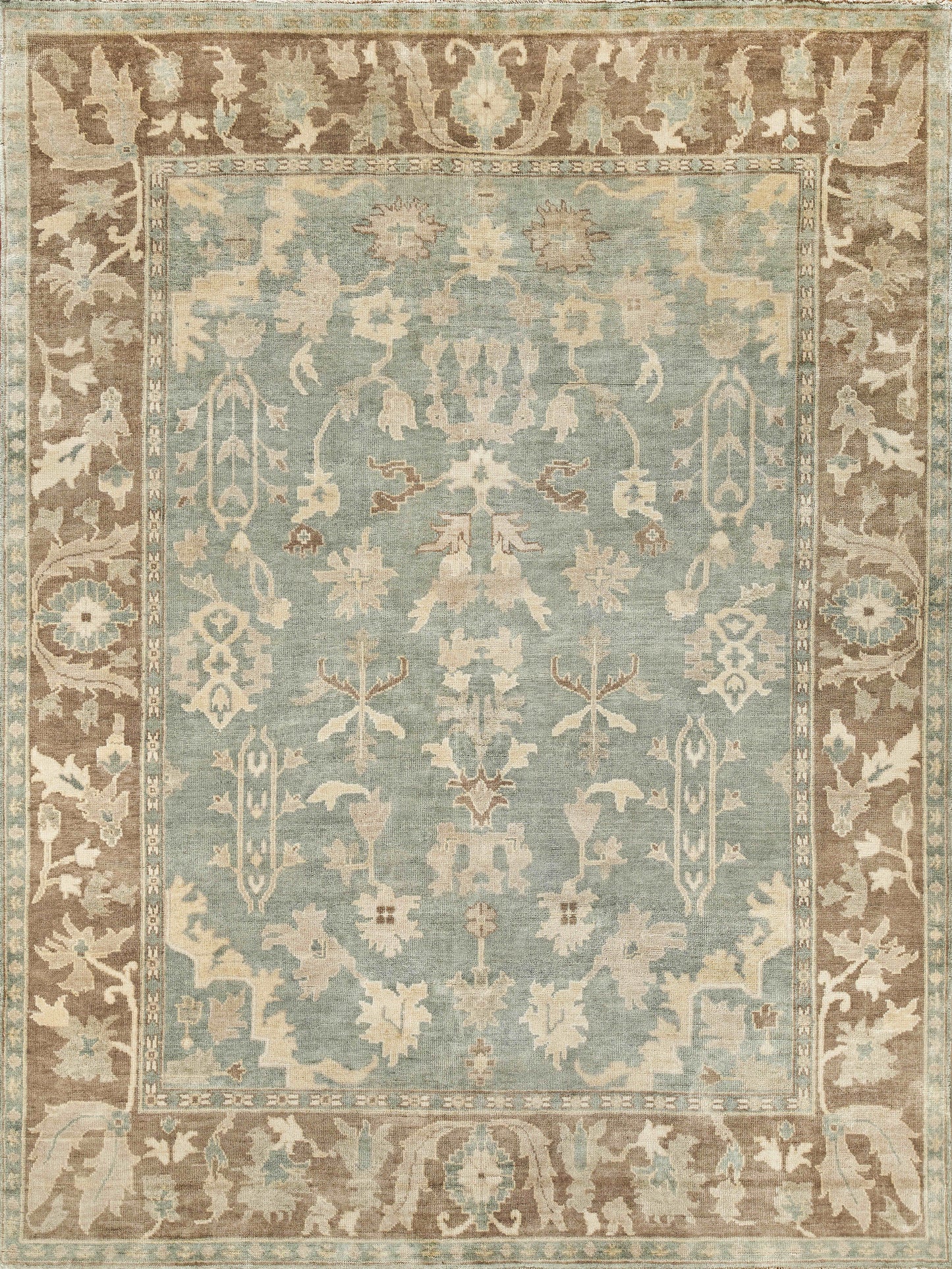 EXQUISITE RUGS   Hand-Knotted Rectangle    - 3346-10'X14'