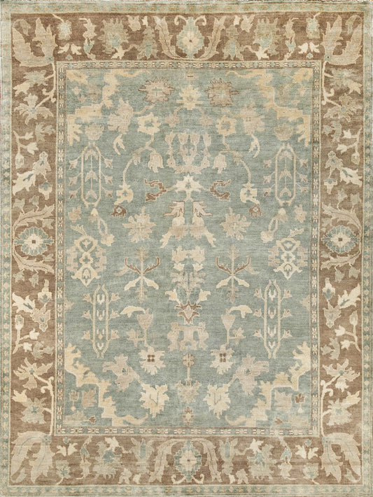 EXQUISITE RUGS   Hand-Knotted Rectangle    - 3346-10'X14'