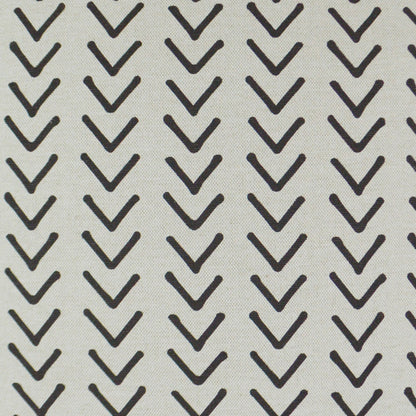 D.V. KAP HOME   24" x 24" Boheme Pillow - Flax Farmhouse, Chevron    - 3351-F-2424