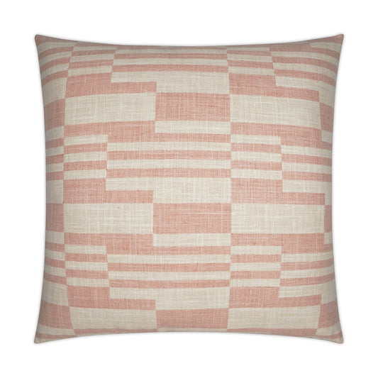 D.V. KAP HOME   24" x 24" Piano Pillow - Blush Modern    - 3354-B-2424