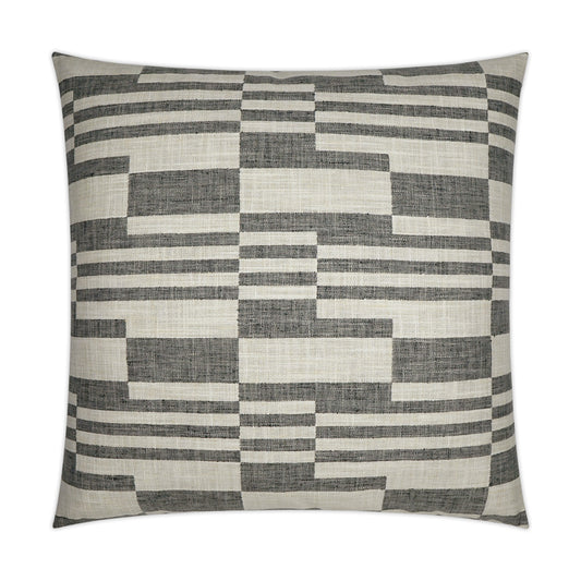 D.V. KAP HOME   24" x 24" Piano Pillow - Meteorite Modern    - 3354-M-2424