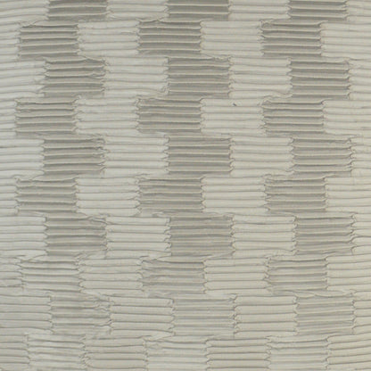 D.V. KAP HOME   24" x 24" Ruche Pillow - Mushroom Solid, Textured    - 3356-M-2424