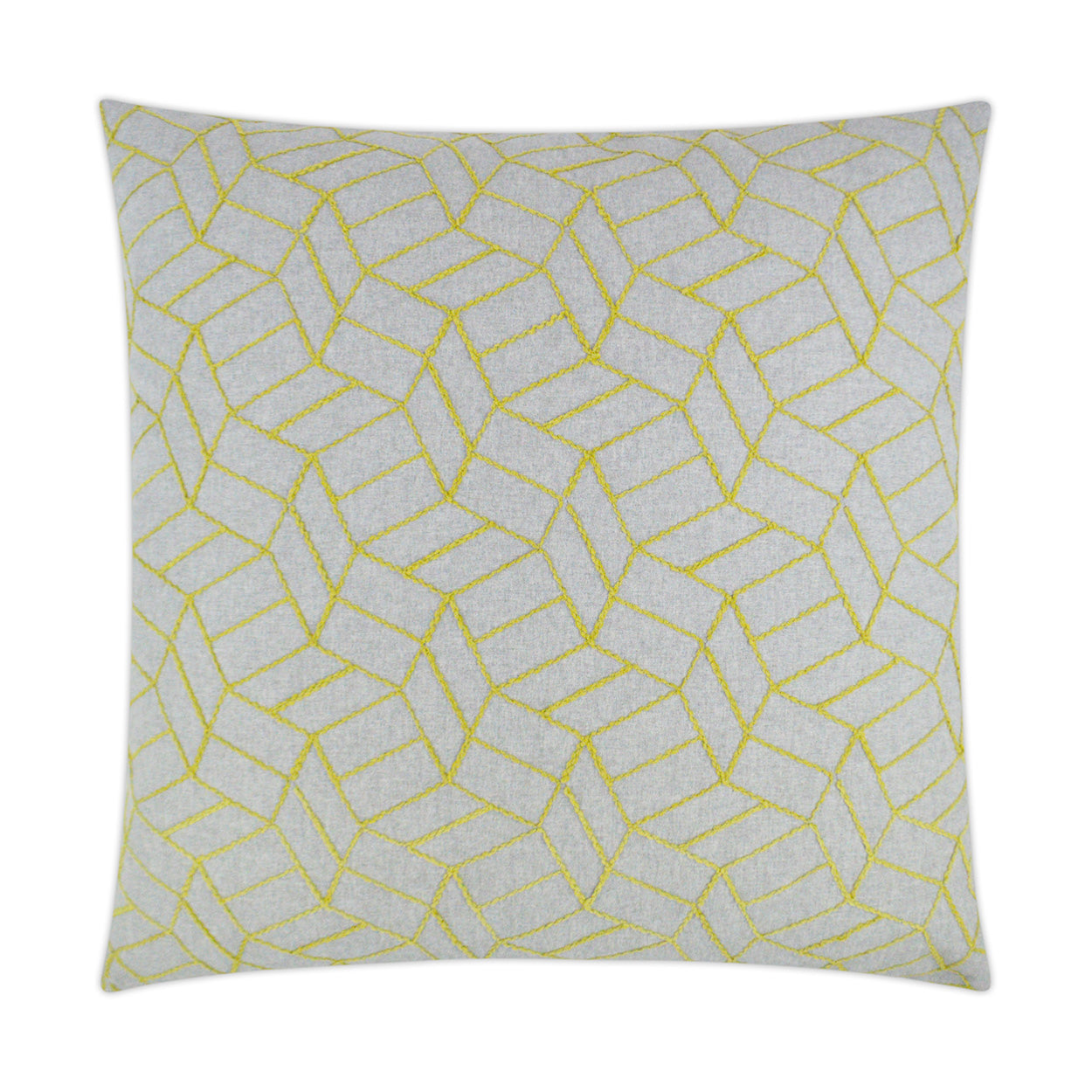 D.V. KAP HOME   24" x 24" Caramba Pillow - Pear Modern, Geometric    - 3361-P-2424