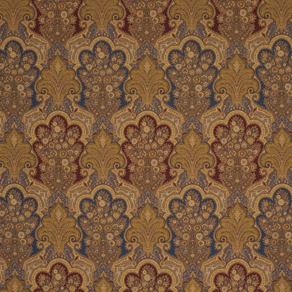SCHUMACHER  CHROMA NEW CASTLE PAISLEY PATTERN WOVENS,HIGH PERFORMANCE PATTERN WOVENS,HIGH PERFORMANCE INDIGO   - 3362044