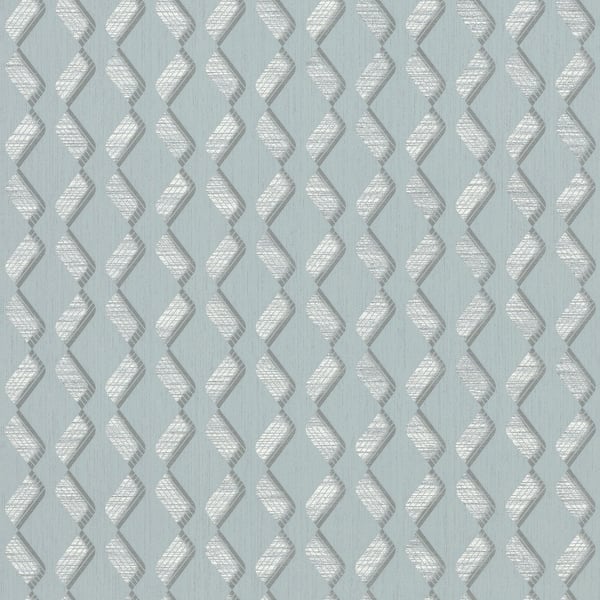 Galerie Wallcoverings Serene Zigzag Galerie Wallcoverings  Green   - 33653