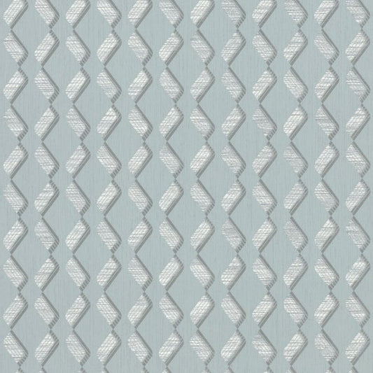 Galerie Wallcoverings Serene Zigzag Galerie Wallcoverings  Green   - 33653