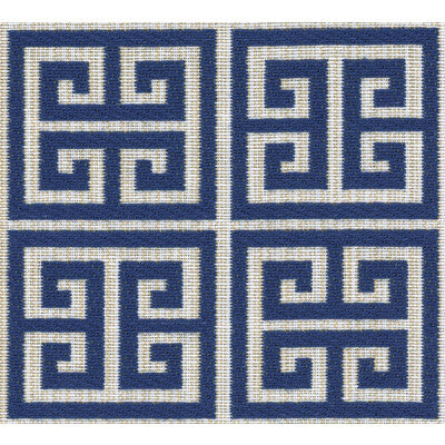 KRAVET CONTRACT JACQUARDS GEOMETRIC BEIGE,BLUE,   - 33668.516.0