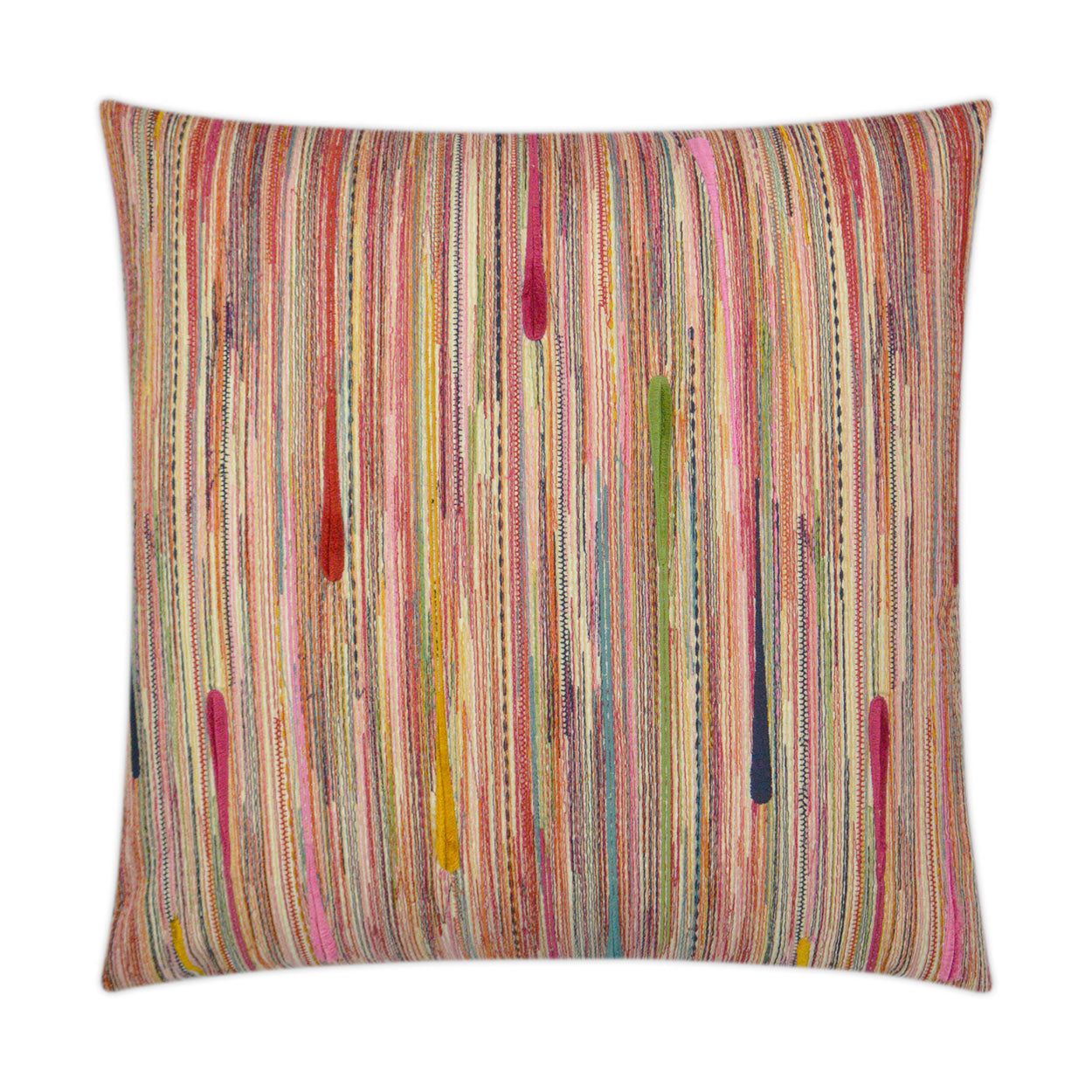 D.V. KAP HOME   24" x 24" Dandy Pillow - Fiesta Modern, Transitional, Global    - 3369-F-2424