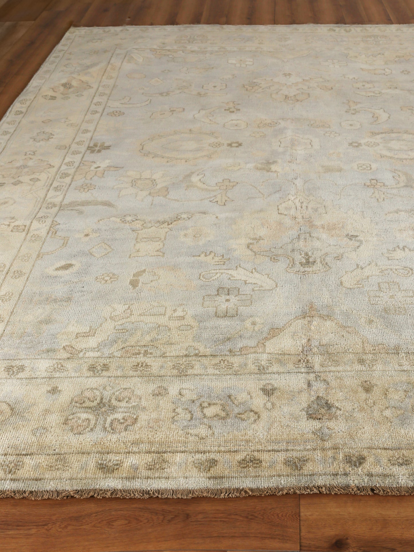 EXQUISITE RUGS   Antique Weave Oushak Indoor Hand Knotted    - 3369-10'X14'