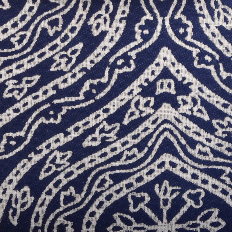 Duralee 15447 | 193-Indigo  Upholstery Fabric    - 337282