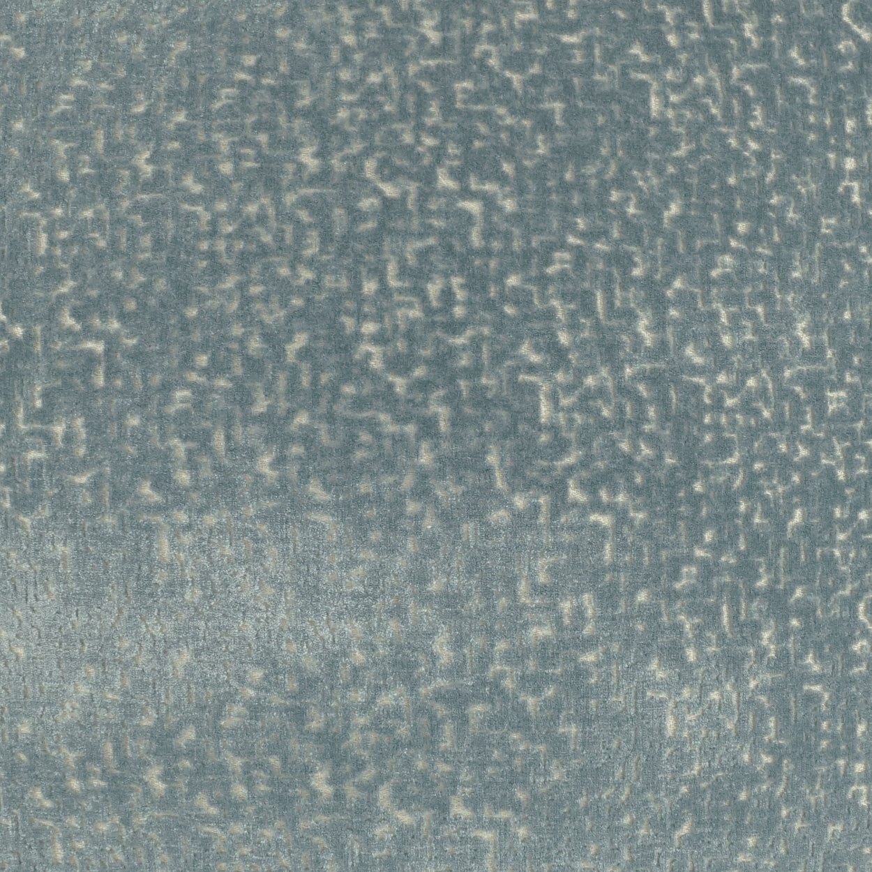 Blue-gray speckled woven pillow with a denim-like textured fabric; mineral solid, 24" x 24" square.