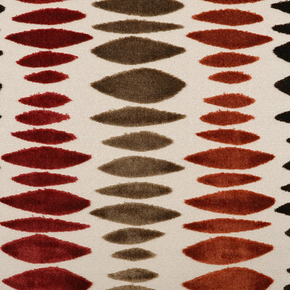 D.V. KAP HOME   24" x 24" Prospero Pillow - Berry Transitional, Abstract    - 3378-B-2424