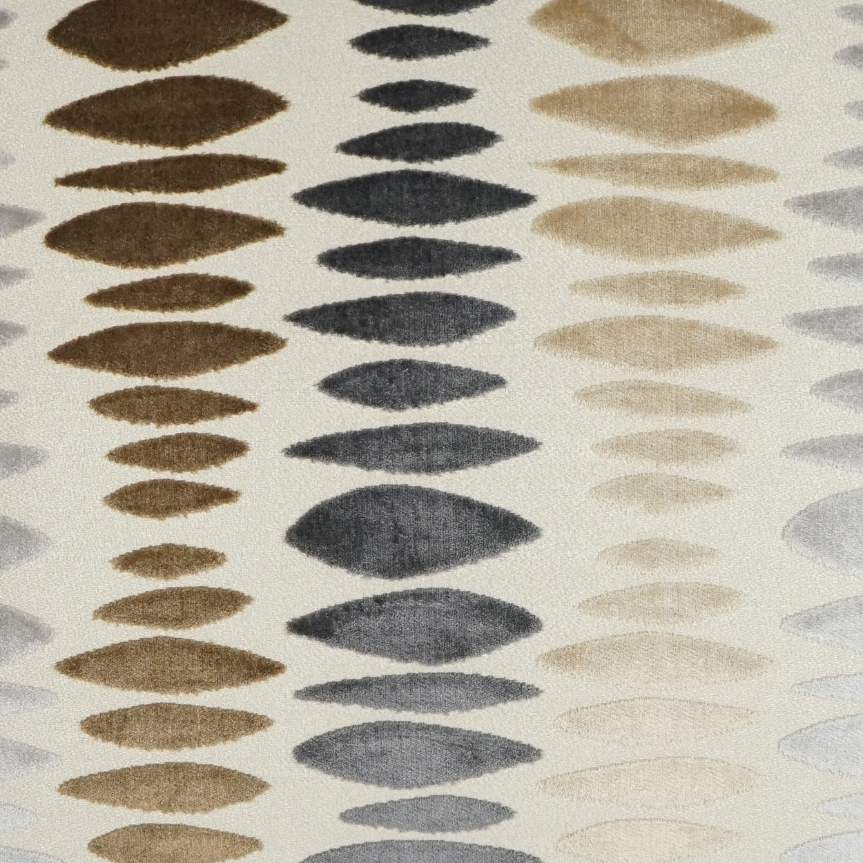 D.V. KAP HOME 3378-C-YARD Prospero Fabric - Charcoal Transitional, Abstract  Multi, Grey, Tan,Taupe   - Prospero