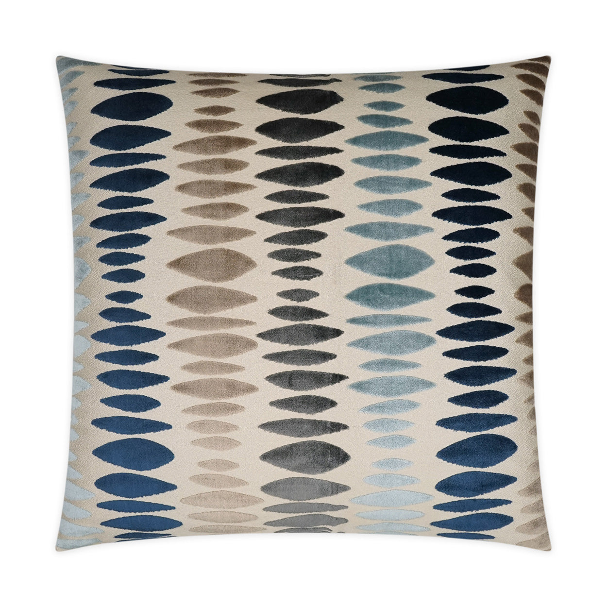 D.V. KAP HOME   24" x 24" Prospero Pillow - Mineral Transitional, Abstract    - 3378-M-2424