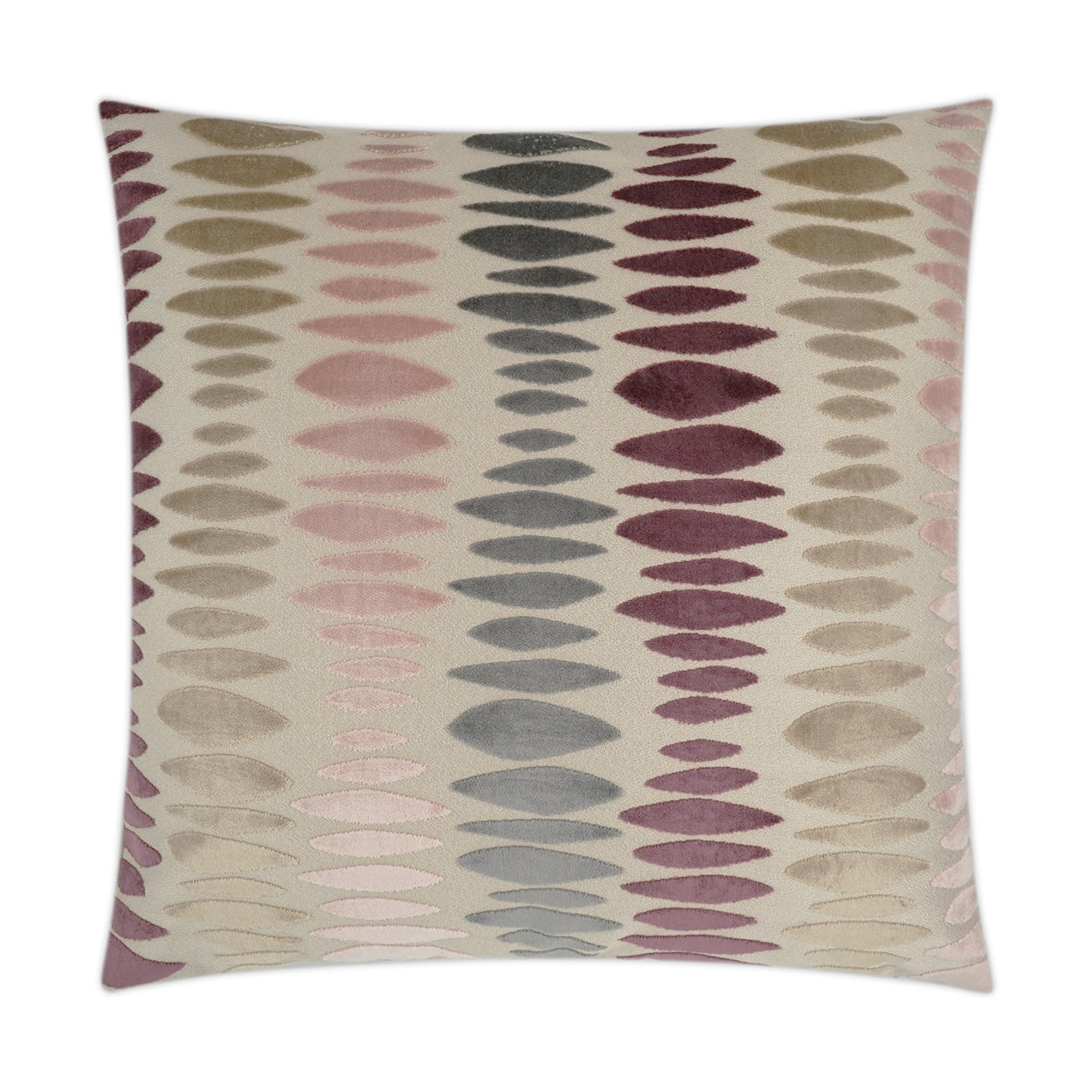 D.V. KAP HOME   24" x 24" Prospero Pillow - Petal Transitional, Abstract    - 3378-P-2424