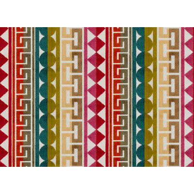 KRAVET DESIGN VELVET GEOMETRIC MULTI,MULTI,   - 33782.319.0