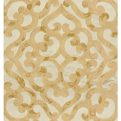 KRAVET DESIGN  LATTICE/SCROLLWORK BEIGE,GOLD,   - 33799.416.0