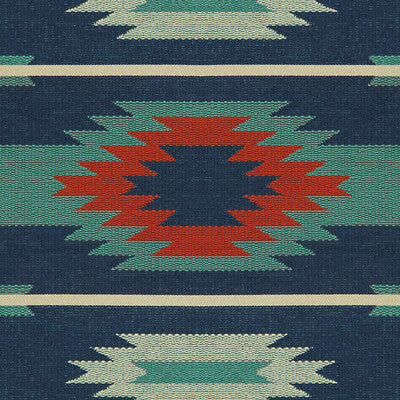 KRAVET DESIGN  IKAT/SOUTHWEST/KILIMS INDIGO,LIGHT BLUE,BEIGE   - 33812.516.0