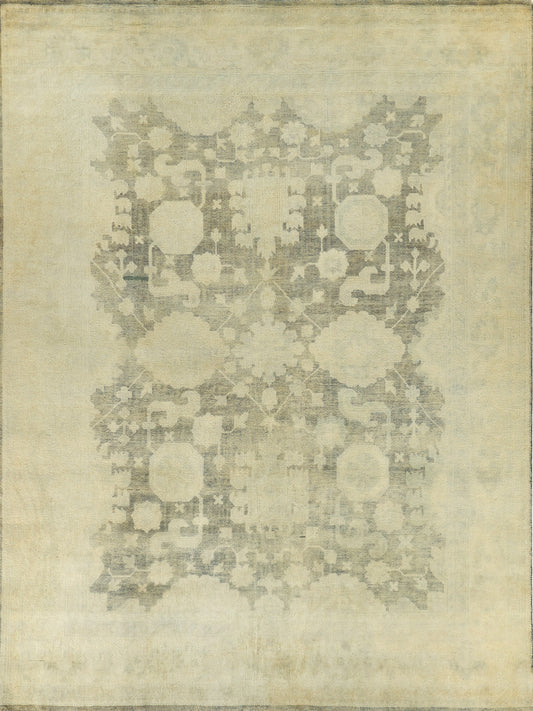 EXQUISITE RUGS   Hand-Knotted Rectangle    - 3381-10'X14'