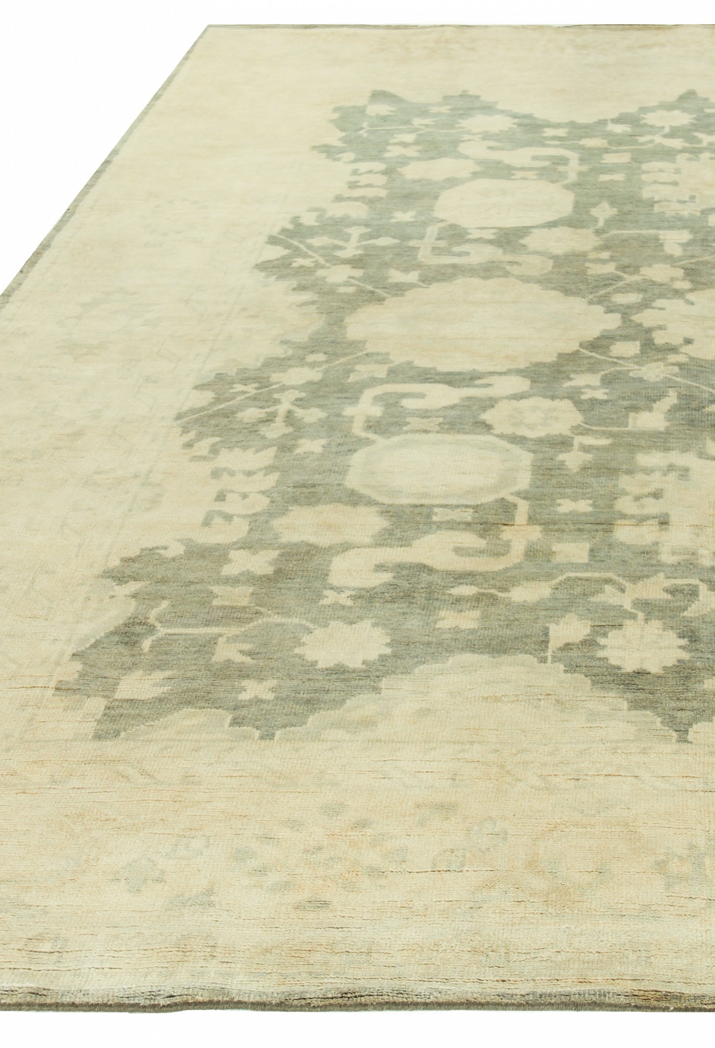 EXQUISITE RUGS OUTLET  Antique Weave Oushak Indoor Hand Knotted    - 3381-6'X9'