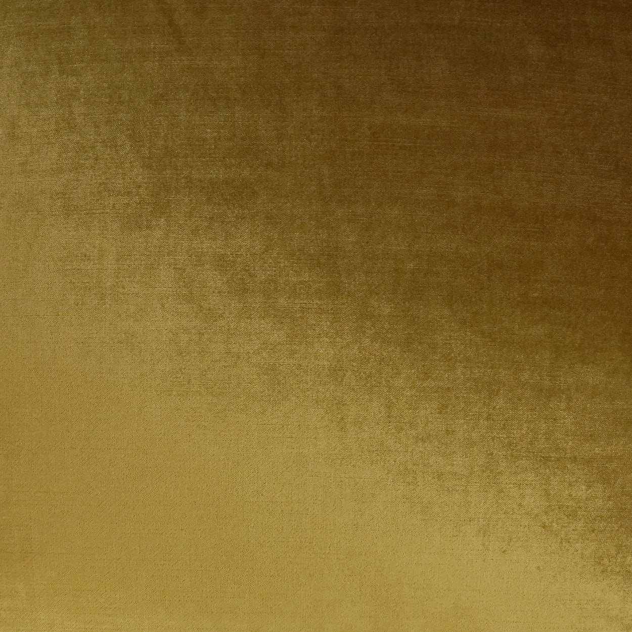 Close-up of gold fabric with gradient sheen and soft, brushed texture.