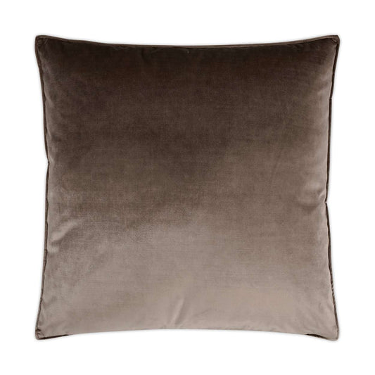 D.V. KAP HOME   24" x 24" Iridescence Pillow - Latte Solid    - 3383-L-2424