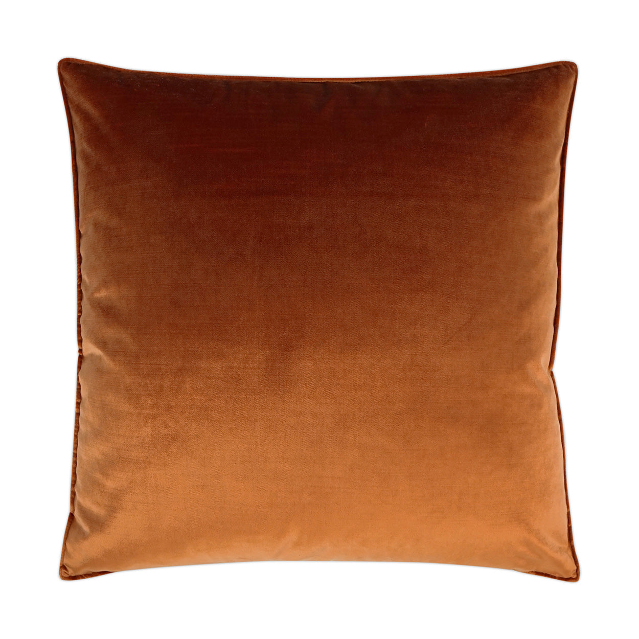 D.V. KAP HOME   24" x 24" Iridescence Pillow - Orange Solid    - 3383-O-2424