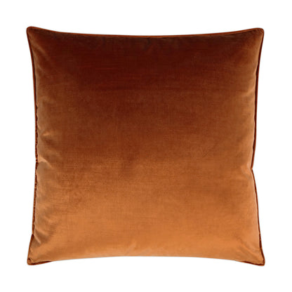 D.V. KAP HOME   24" x 24" Iridescence Pillow - Orange Solid    - 3383-O-2424