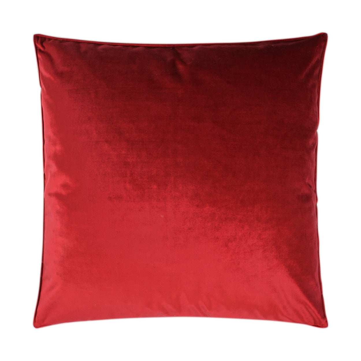 D.V. KAP HOME   24" x 24" Iridescence Pillow - Ruby Solid    - 3383-R-2424