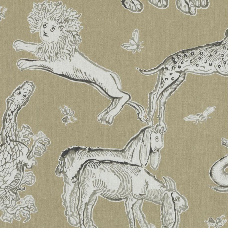 Duralee Suburban Home Se42527 | 434-Jute  Print     - 338901