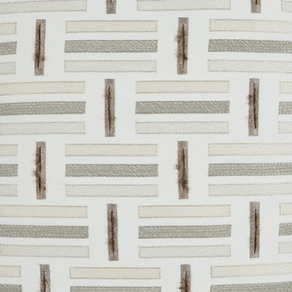 D.V. KAP HOME   24" x 24" Toe Tapper Pillow Geometric    - 3390-2424