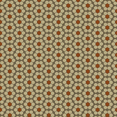 KRAVET CONTRACT CRYPTON MODERN BEIGE,ORANGE,GREY   - 33943.612.0