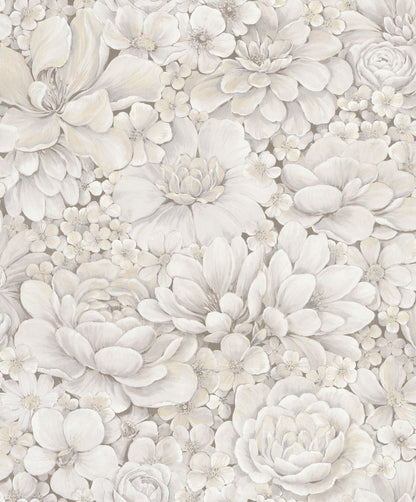 GALERIE WALLCOVERINGS Eden    Silver - Grey   - EN3395114
