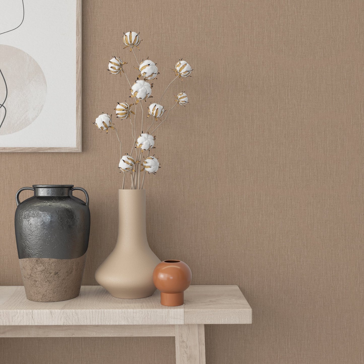 GALERIE WALLCOVERINGS Eden    Bronze - Brown   - EN3396614