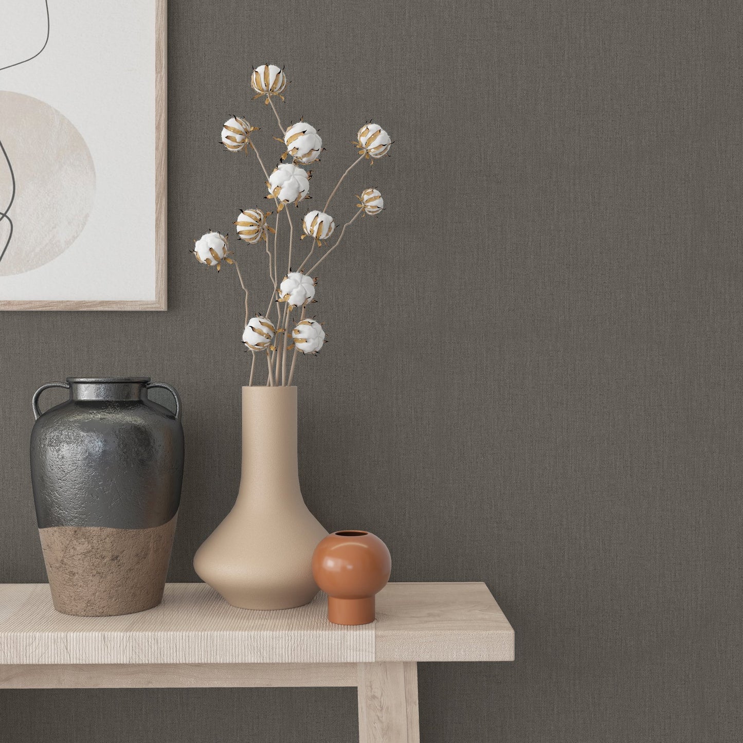 GALERIE WALLCOVERINGS Eden    Silver - Grey   - EN3396714