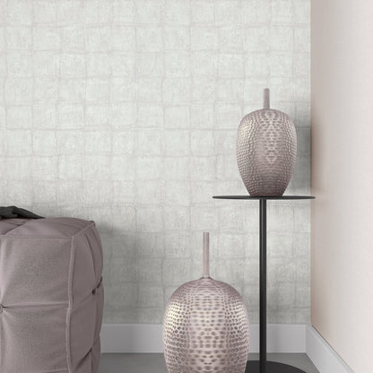 GALERIE WALLCOVERINGS Eden    Silver - Grey   - EN3397014