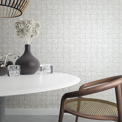 GALERIE WALLCOVERINGS Eden    Silver - Grey   - EN3397114