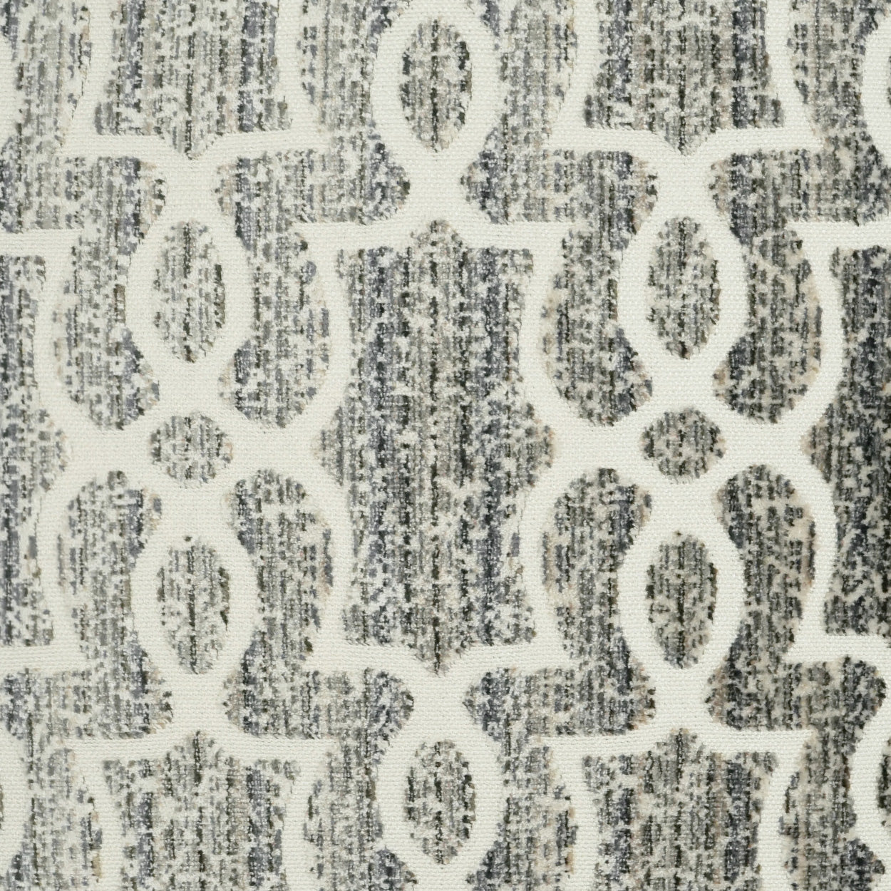 D.V. KAP HOME 3399-YARD Carmen Fabric Traditional  Grey   - Carmen