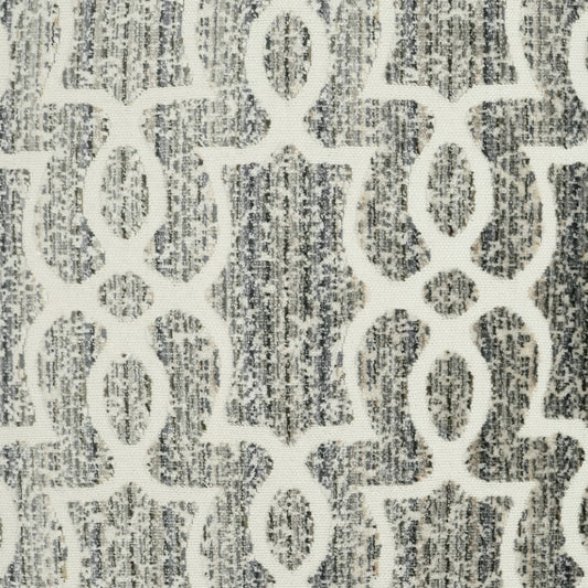 D.V. KAP HOME 3399-YARD Carmen Fabric Traditional  Grey   - Carmen