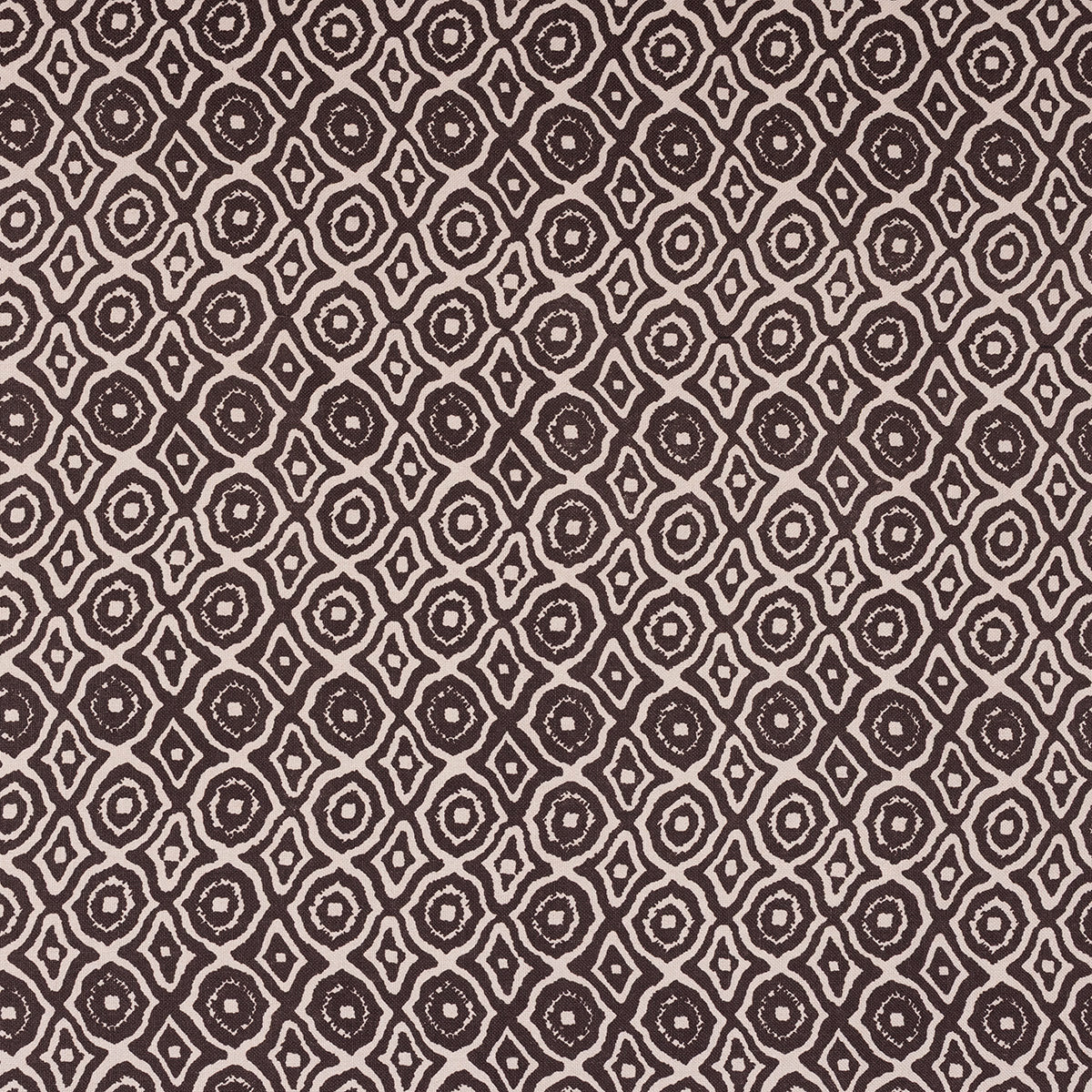 SCHUMACHER  RAOUL TEXTILES OTTO PRINTS PRINTS EBONY   - 33N91