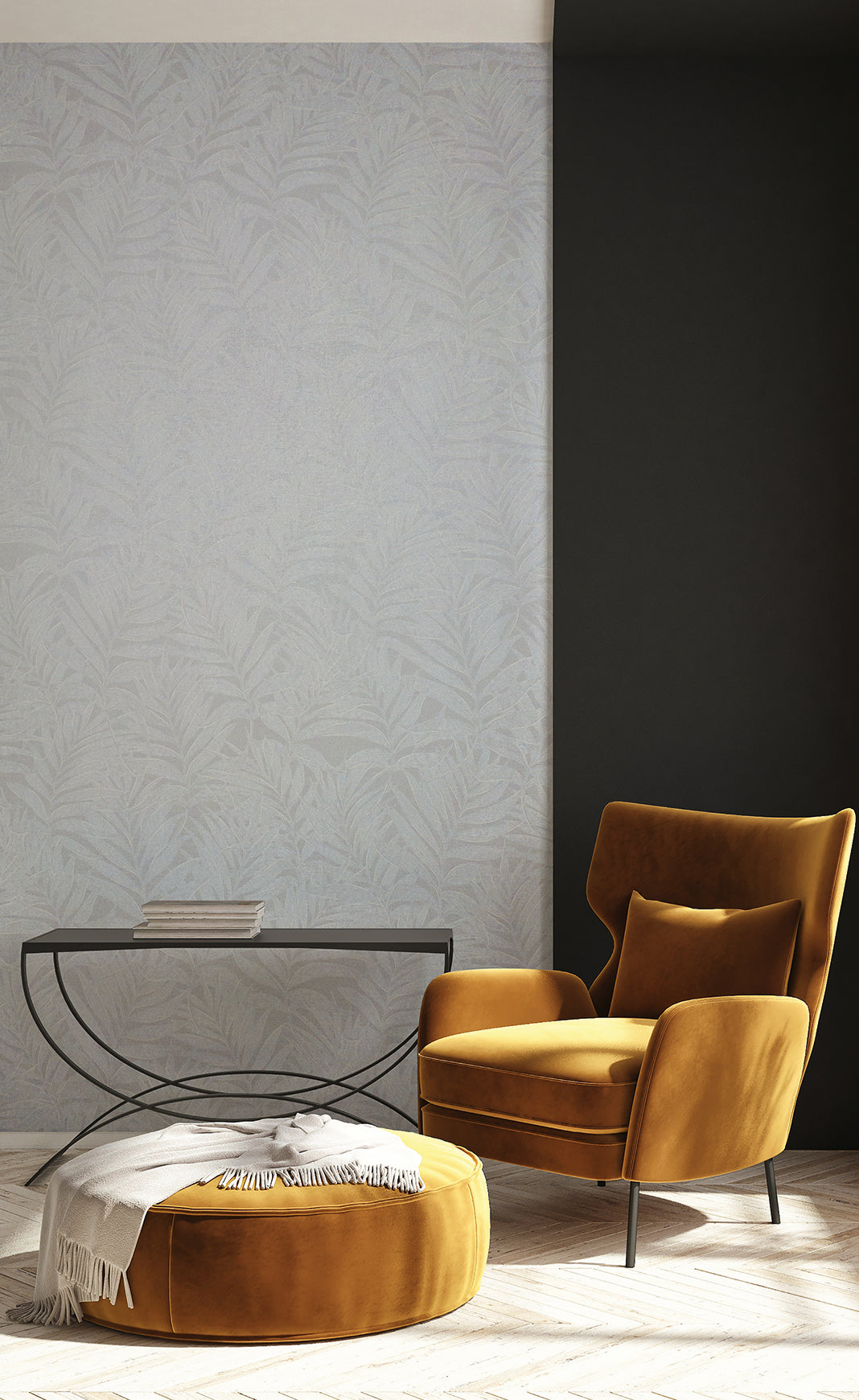 GALERIE WALLCOVERINGS Hotel    Silver - Grey   - 34005