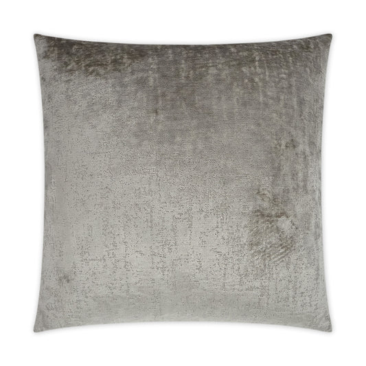 D.V. KAP HOME   24" x 24" Hamlet Pillow - Ash Solid    - 3402-A-2424