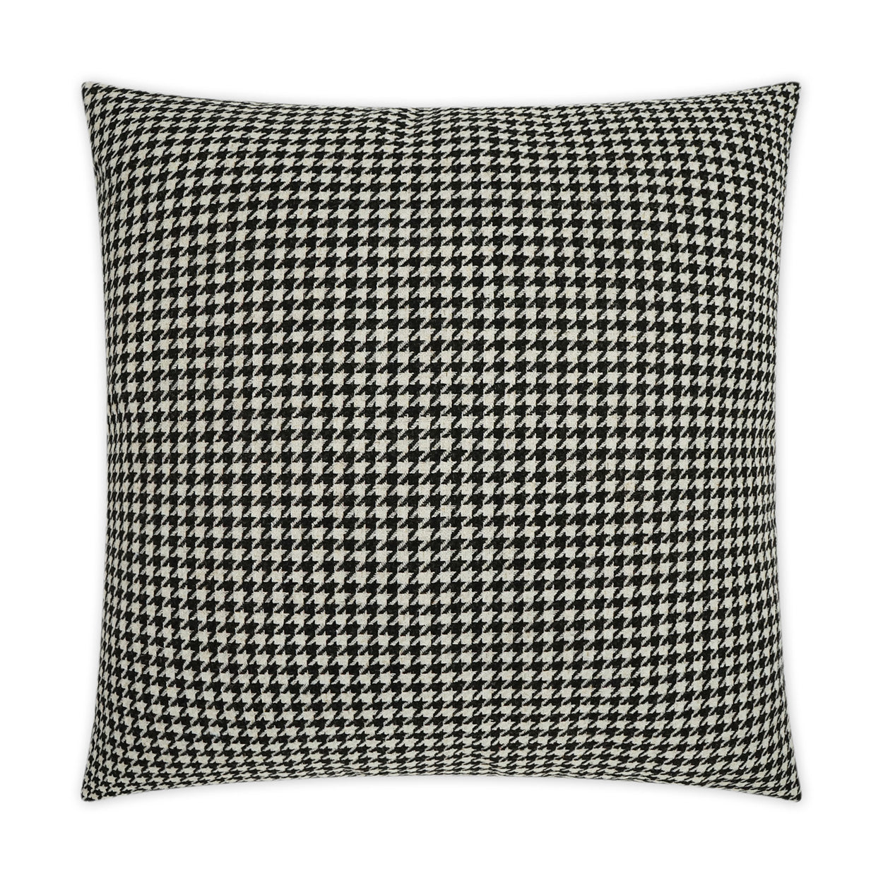 D.V. KAP HOME   24" x 24" Houndstooth Pillow Traditional    - 3405-2424