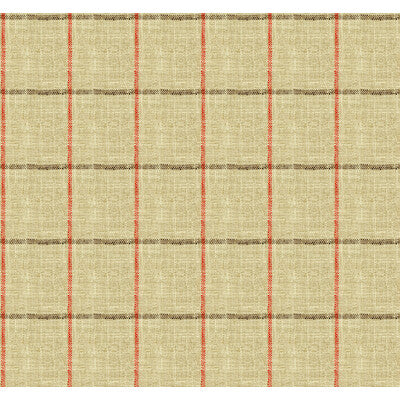 KRAVET BASICS WEAVE  BEIGE,CORAL,BROWN   - 34085.716.0